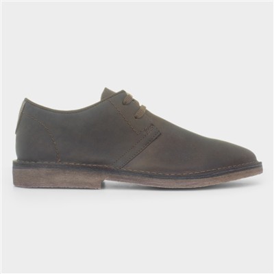 Scout Mens Brown Lace Up Shoes