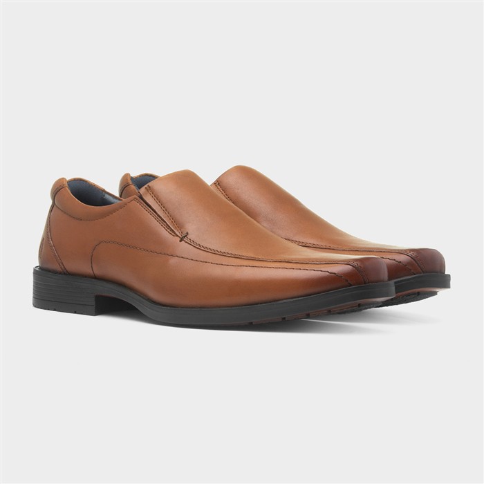 Brody Mens Tan Leather Shoes