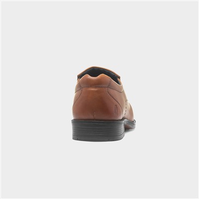 Brody Mens Tan Leather Shoes