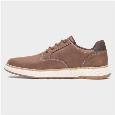 Garlan Pryor Mens Brown Waterproof Shoe