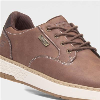 Garlan Pryor Mens Brown Waterproof Shoe