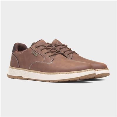 Garlan Pryor Mens Brown Waterproof Shoe