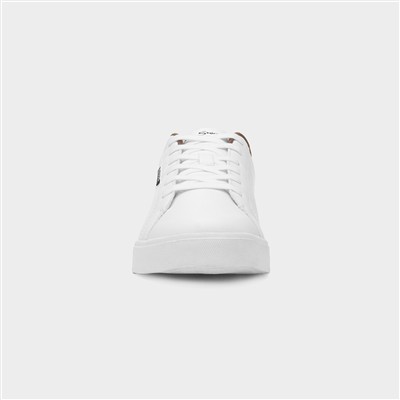Chase Mens White Casual Shoe