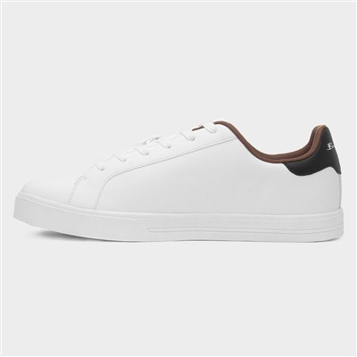 Chase Mens White Casual Shoe