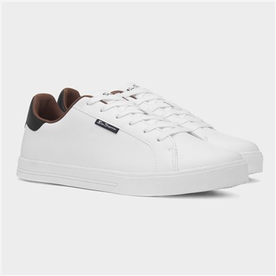 Chase Mens White Casual Shoe