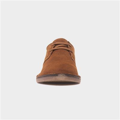 Scout Tan Mens Leather Shoe