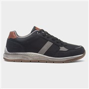 Rock Valley Cribden Mens Black Casual Shoe (Click For Details)