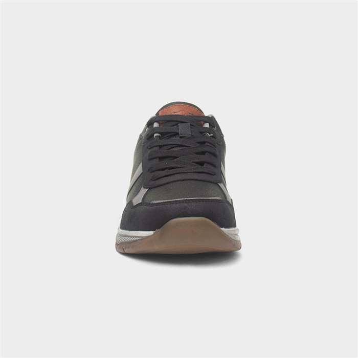 Cribden Mens Black Casual Shoe