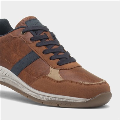 Cribden Tan Black Casual Shoe