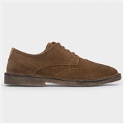 Hush Puppies Samson Mens Tan Suede Lace Up Shoe (Click For Details)