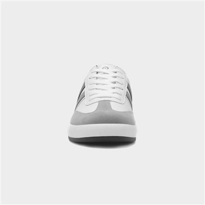 Sokka Mens White Casual Shoe
