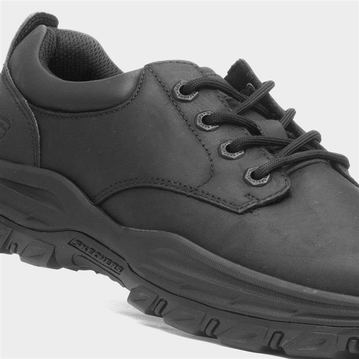 Relaxed Fit Knowlson Mens Black Shoe