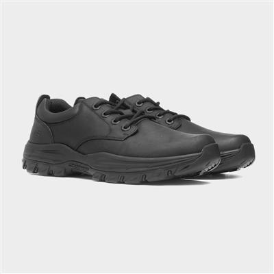 Relaxed Fit Knowlson Mens Black Shoe
