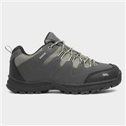 Trespass Finley Mens Low Waterproof Graphite Shoe (Click For Details)