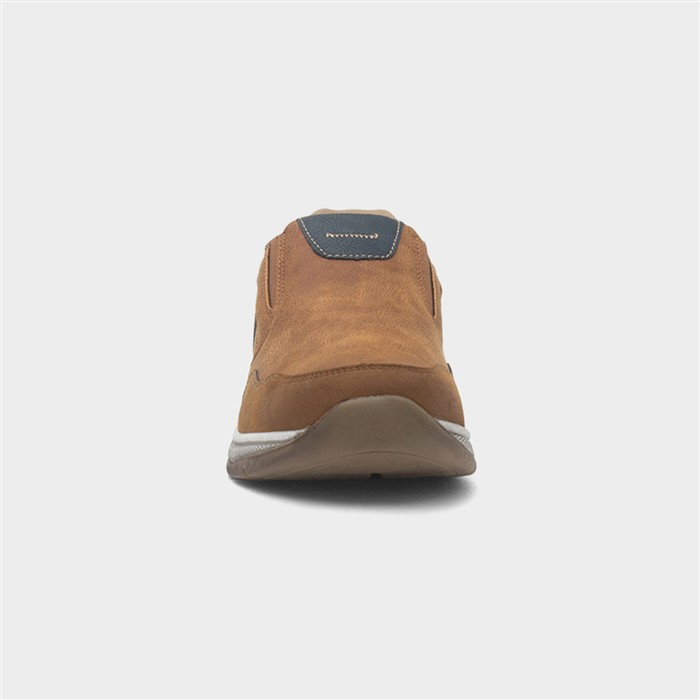 Hailstorm Mens Tan Slip On Shoe