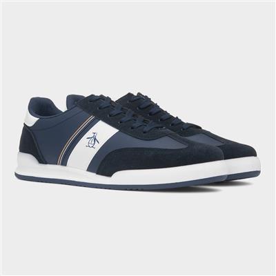 Gaz Mens Navy Casual Shoe