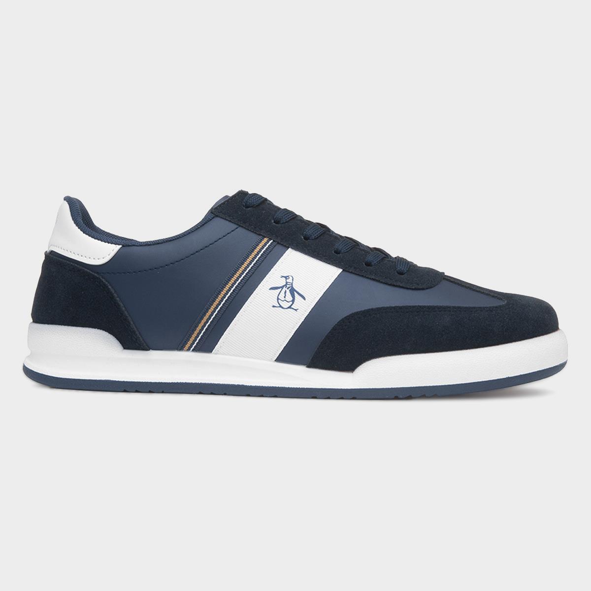 Gaz Mens Navy Casual Shoe