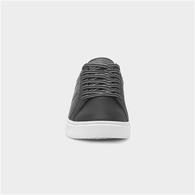 Tandle Mens Black Lace Up Shoe