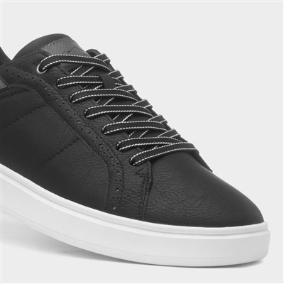 Tandle Mens Black Lace Up Shoe