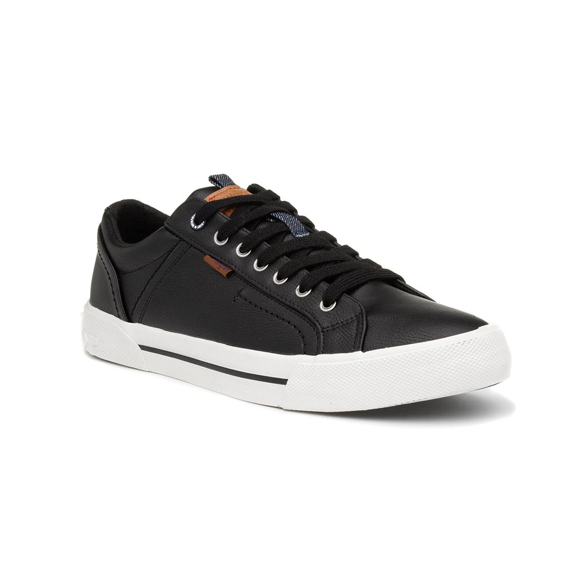 Globe Mens Black Lace Up Shoe