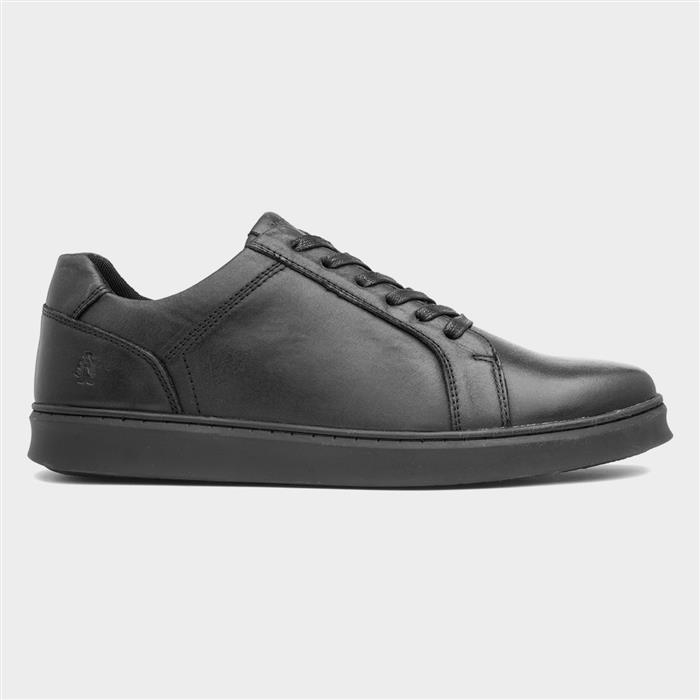Hush Puppies Men's Black Madden Leather Shoe Size 11