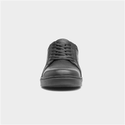 Madden Mens Black Leather Shoe
