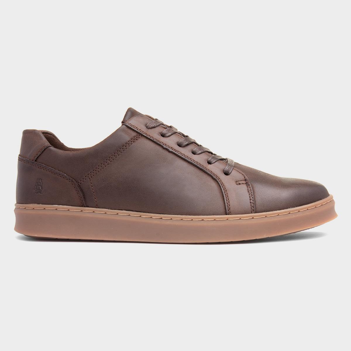Madden Mens Coffee Leather Shoe