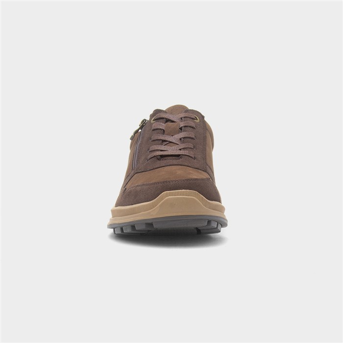 Alexander Mens Brown Leather Shoe