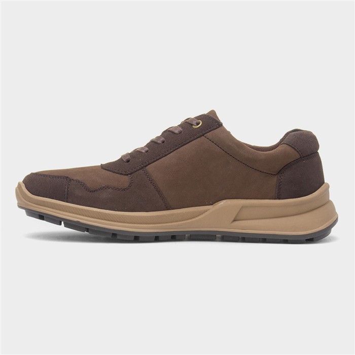 Alexander Mens Brown Leather Shoe