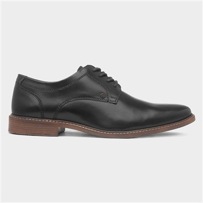 Pethick Mens Black Leather Shoe