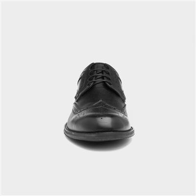 Milton Mens Brogue Leather Shoe