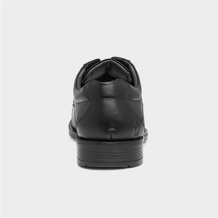 Hackney Mens Black Leather Shoe