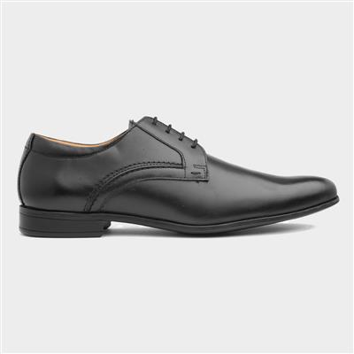 Ormond Mens Black Leather Shoe