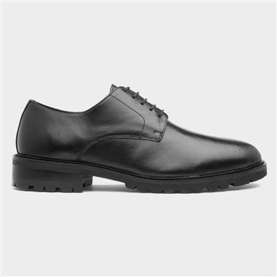 Arundel Mens Black Leather Shoe