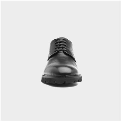 Arundel Mens Black Leather Shoe