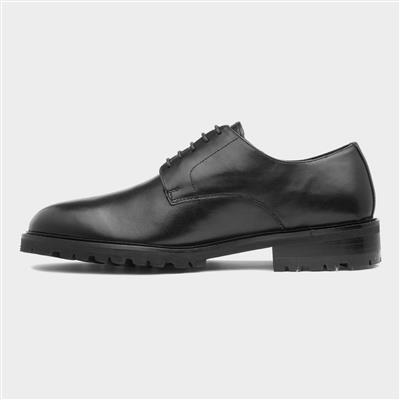 Arundel Mens Black Leather Shoe