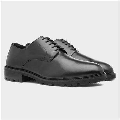 Arundel Mens Black Leather Shoe
