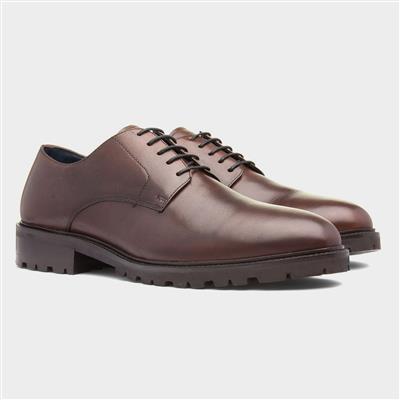 Arundel Mens Brown Leather Shoe