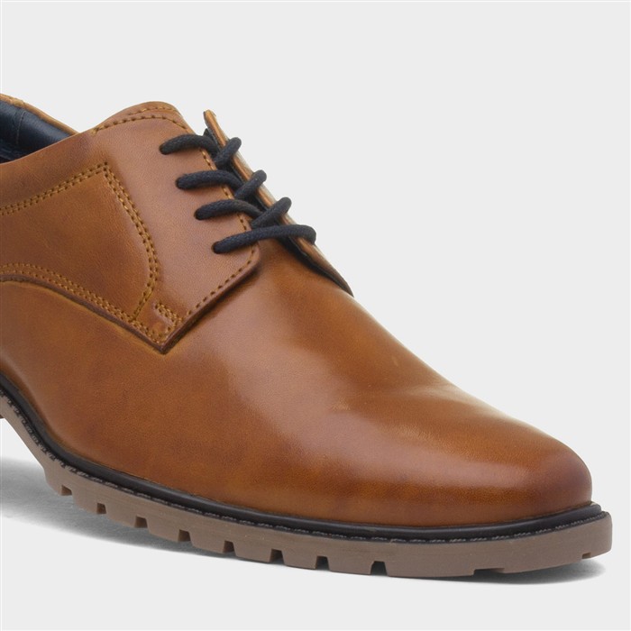 Crew Mens Tan Leather Shoe