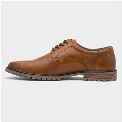 Crew Mens Tan Leather Shoe