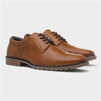 Crew Mens Tan Leather Shoe