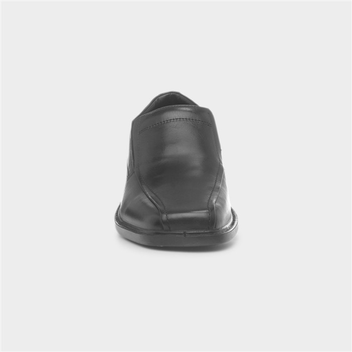 Brady Mens Black Leather Formal Shoe