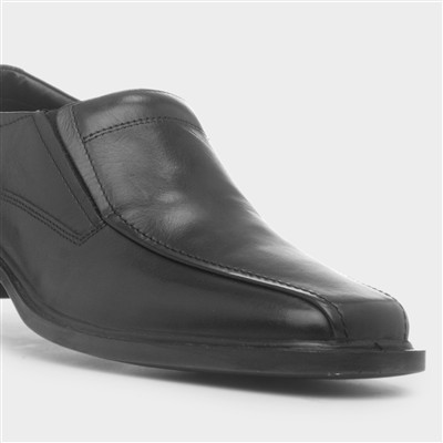 Brady Mens Black Leather Formal Shoe