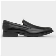 Clarks Tilden Free Mens Black Leather Loafer Shoe (Click For Details)