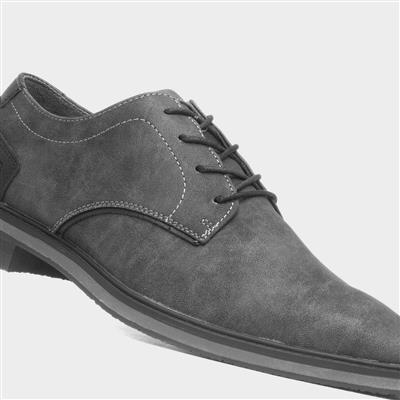 Rory Mens Dark Grey Formal Shoe