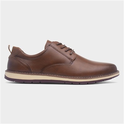 Ted Mens Tan Lace Up Shoe