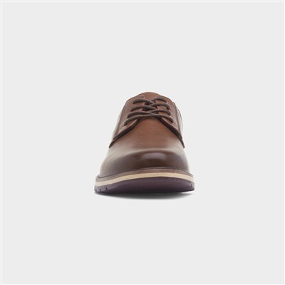Ted Mens Tan Lace Up Shoe
