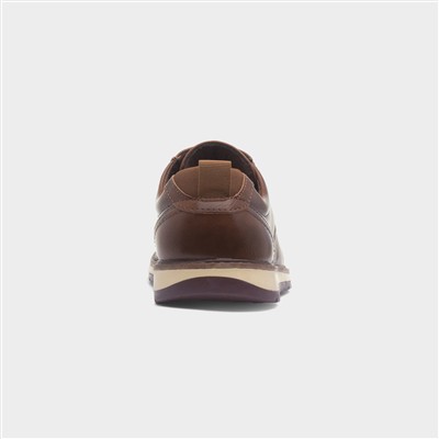 Ted Mens Tan Lace Up Shoe