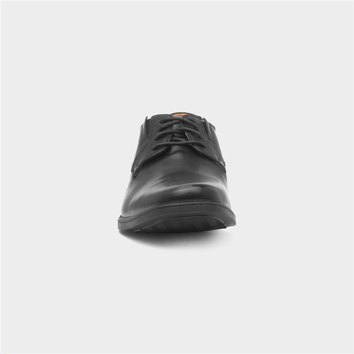 Tilden Plain Mens Black Formal Leather Shoe
