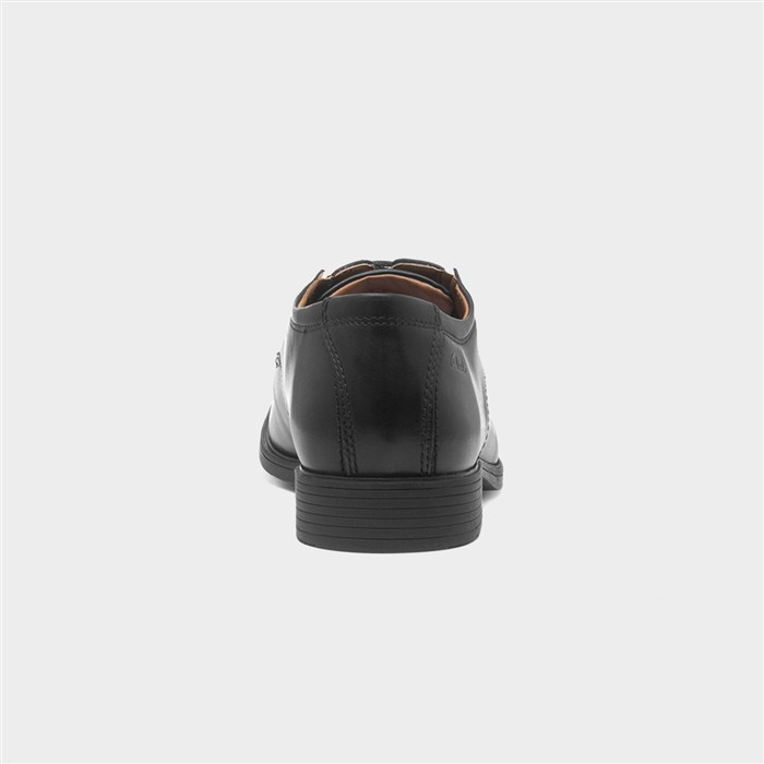 Tilden Plain Mens Black Formal Leather Shoe